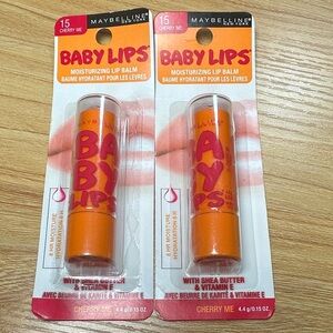 Maybelline Baby Lips Lip Balm - Cherry Me Orange and Red